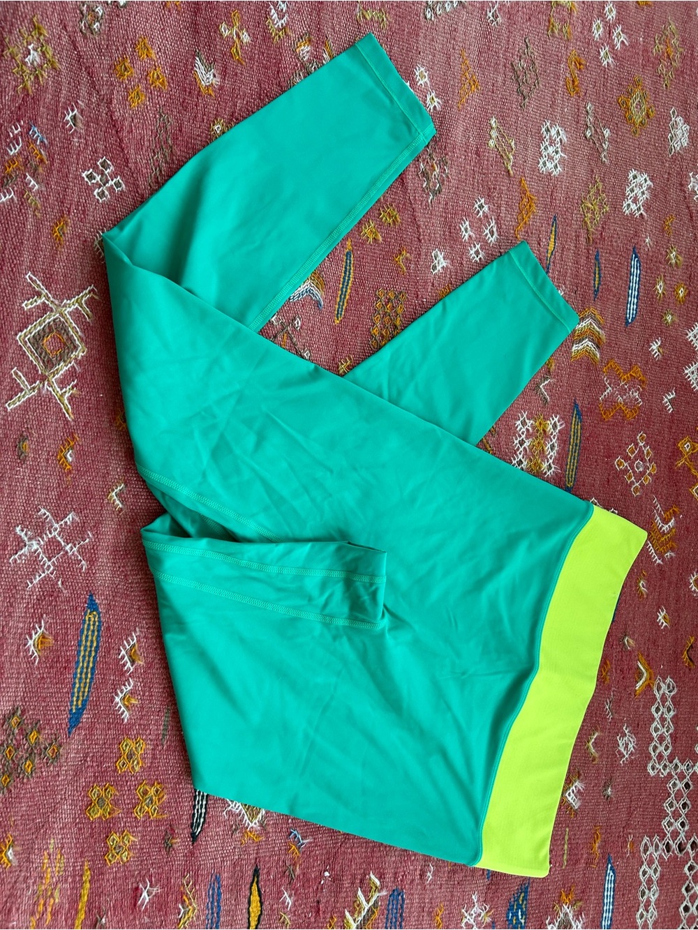 all access green leggings